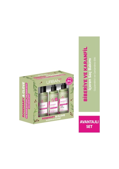 Rosemary Clove Biberiye & Karanfil Canlandırıcı Ve Güçlendirici Seyehat Boy Set