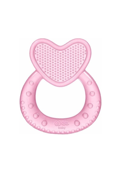 Wee Baby 912 Kalpli Silikon Diş Kaşıyıcı Pembe