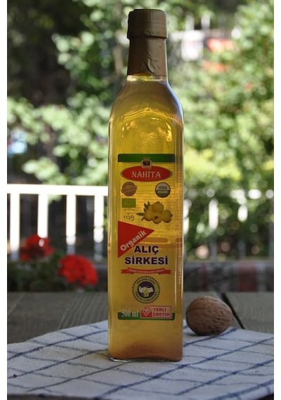 Tedar Alıç Sirkesi % 100 Doğal Organik Katkısız 500 Ml Najmaddin