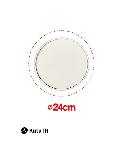 Ahşap Mdf Kahve Sunum Tepsisi M20 3'lü Set 24x24 Cm, Çttepsim20 Çok Renkli