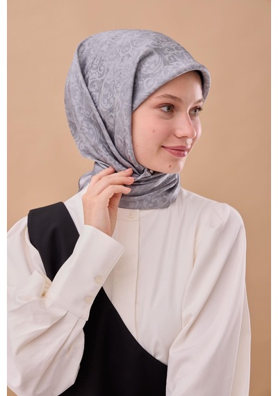 Silk Home Shiny Eşarp 75012-07 gri