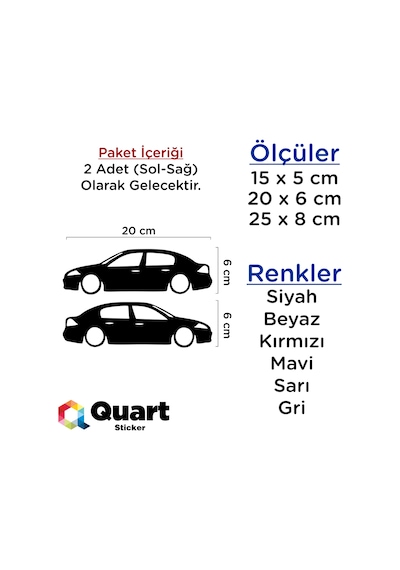 Renault Megane 2 Basık Oto Sticker Araba Sticker