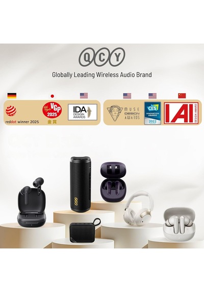 Buds Bluetooth Kulaklık - Şık Tasarım - İpx4-35 Saat Ultra Uzun Pil Ömrü - Düşük Gecikme 0.06s -aı Gri