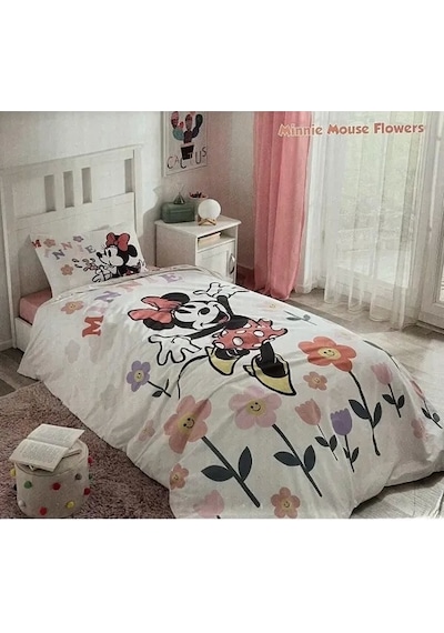 Özdilek Dsny Nev.tk F.car Rf Tk Beyaz Mınnıe Flowers