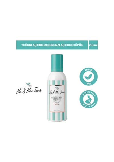 Mr & Mrs Tannie Yoğunlaştırılmış Bronzlaştırıcı Köpük 200 ML