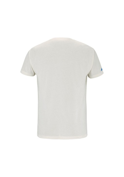 Babolat Babolat Exercise Message Tee Men Erkek Bej Tişört Cncr Ekru