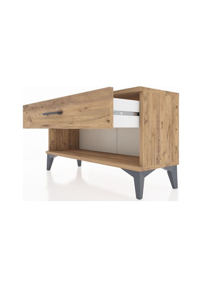Arges Şifonyer Tek Çekmeceli 88x30x48 Çam-çam Çam