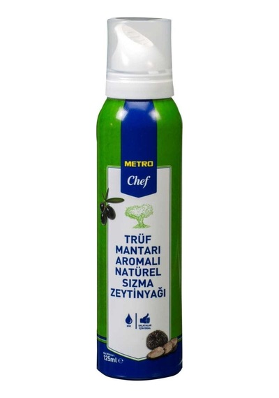 Metro Chef Sprey Sızma Zeytinyağı Trüf Aromalı 125ml
