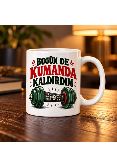 Ren.ga.renk Evde Spor Tasarımlı Porselen Kupa - Model 819 Rengaren