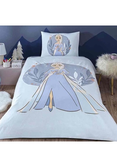 Özdilek Tek Kişilik Çocuk Nevresim Takımı-frozen Ice Queen Lila