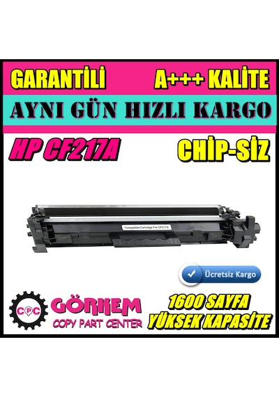 Hp M102 Uyumlu Toner (Cf217A)