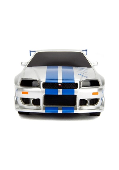 1:24 Uzaktan Kumandalı Fast & Furious Brian's 2002 Nissan Skyline Gt-r Bnr34
