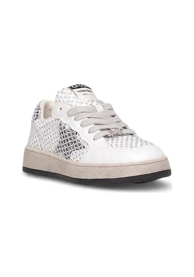 Guja 26y374 Kadın Hakiki Deri Klasik Sneaker Gümüş