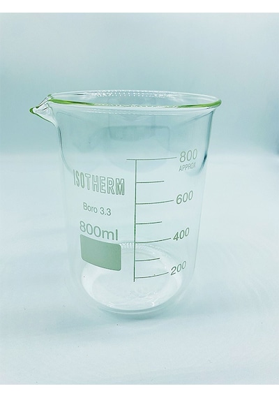 Cam Beher Dereceli Borosilikat 800ml - 2 Adet