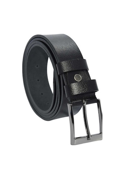 Süzer Deri Hakiki Deri Battal Boy Spor Düz Model Erkek Kemer Düz - Siyah 4 CM Siyah