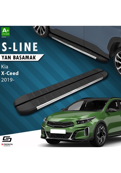S-dizayn Kia Xceed S-line Krom Yan Basamak 183 Cm 2019 Üzeri