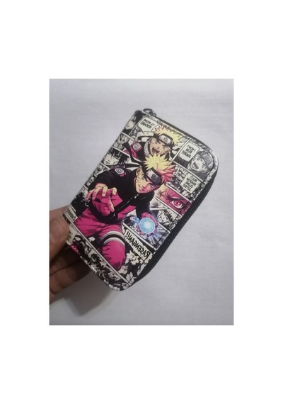 Owlbag Company Owl Bag Naruto Desenli Tasarım Suni Deri Cüzdan Çok Renkli