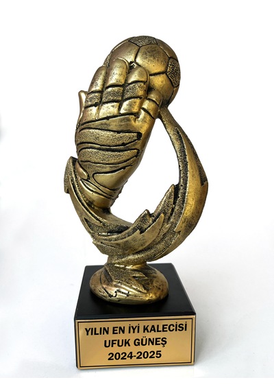 En İyi Kaleci Kupası Kişiye Özel Futbol Ödülü Ve Hatıra