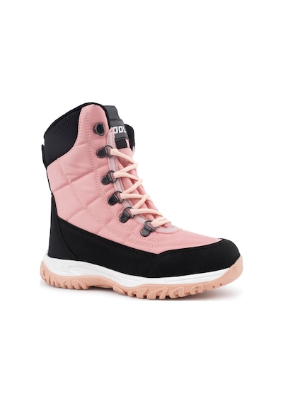 Kids Club Shoes Felix Ortopedik Kaymaz Taban Unisex Kar Botu Çocuk Bot Pudra