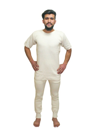 Boravelli Bora Kaba Yün Yarım Kol Don Takım Kalın Selanik Örgü Yün Içlik Aryün Krem