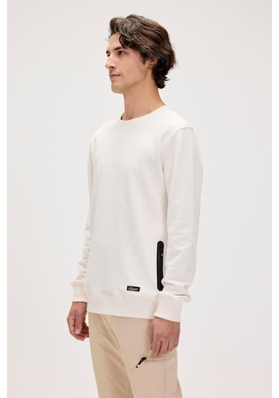 Bad Bear Badbear Marlow Beyaz Erkek Sweatshirt Beyaz
