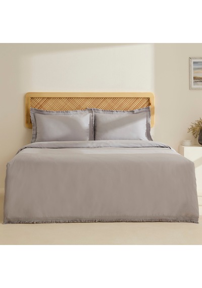 Karaca Home Helios %100 Pamuk Çift Kişilik Nevresim Takımı Gri