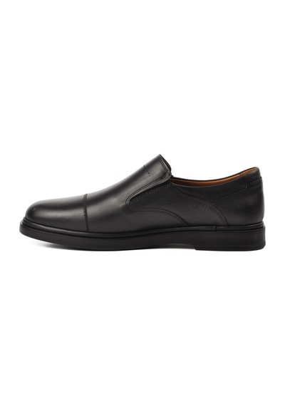 Ayakmod Siyah Deri Erkek Klasik Ayakkabı 326