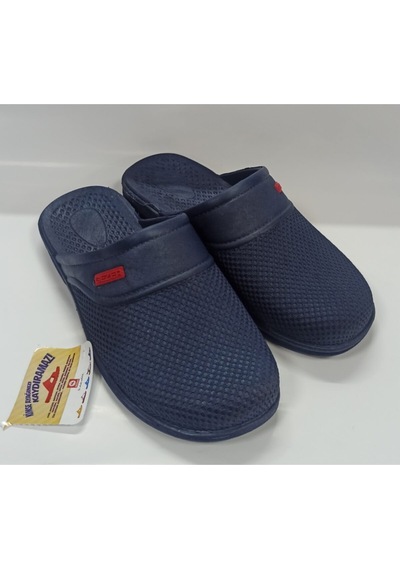 Kapalı Islak Zemin Terliği Kaydırmaz Plastik Lacivert