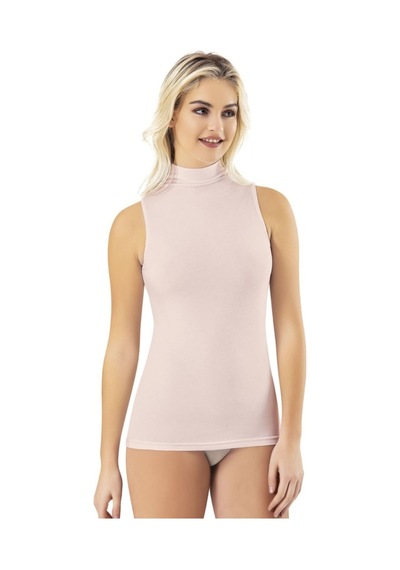 Kota 6614 Modal Sıfırkol Balıkçı Yaka Atlet Beyaz/xl