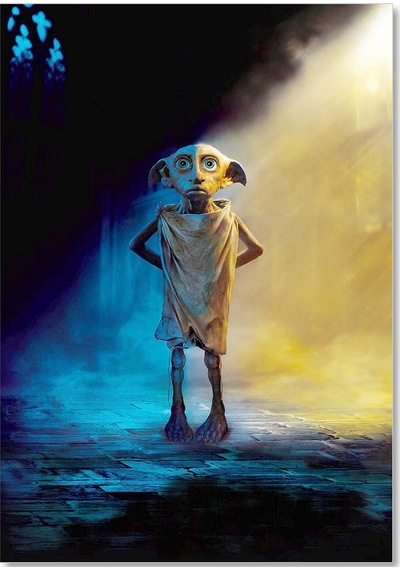 Cakasepetim Dobby Ev Elf Harry Potter Görseli Ahşap Mdf Tablo