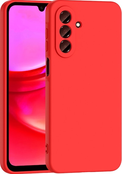 Samsung Uyumlu Galaxy A17 Kılıf Zore Mara Lansman Kapak Kırmızı