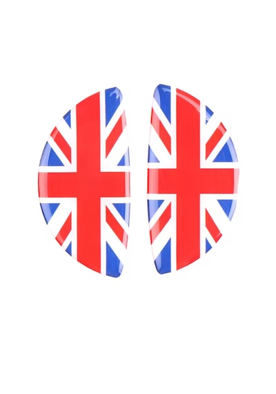 Mini Cooper İle Uyumlu Kapı Kolu Sticker Kaplama Union Jk R Seri