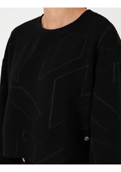 Pierre Cardin Kadın Siyah Sweatshirt 50291038-vr046 Siyah