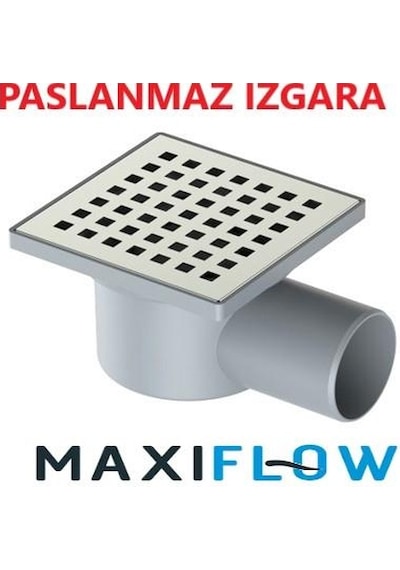 MaxiFlow 10*10 Q32 Yandan Çıkışlı Yer SÜZGECİ
