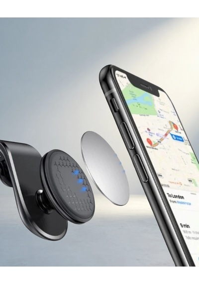 Hafif Manyetik Araç Telefon Tutucu - Gps Uyumlu Standart