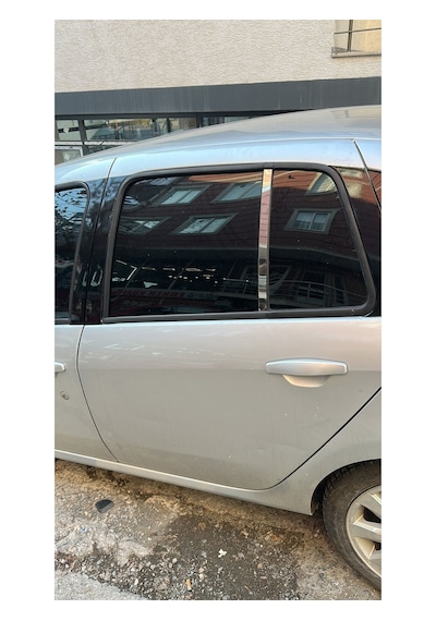 Renault Symbol 2008-2012 Uyumlu Cam Kelebek 2 Parça Cam Direği Paslanmaz Çelik Krom