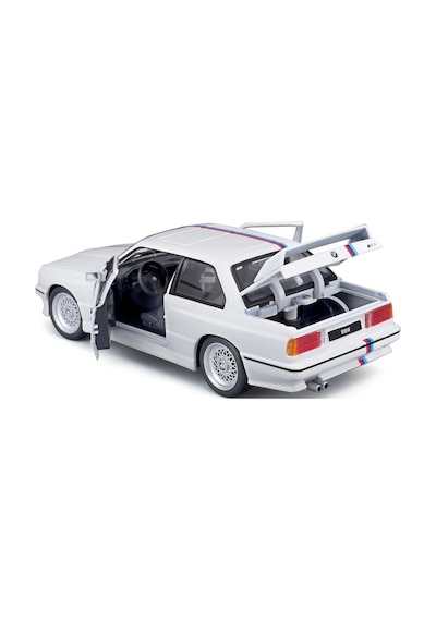1988 Bmw 3 Serıes M3 E30 1:24 Ölçek Burago Marka - Beyaz