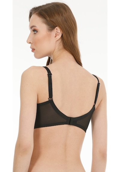 Parlingerie Minimizer Toparlayıcı Sütyen Dantel 144231 Siyah