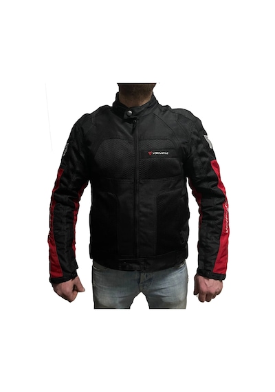 Venom Dynamic V2 Dört Mevsim Motosiklet Montu Kırmızı - Siyah