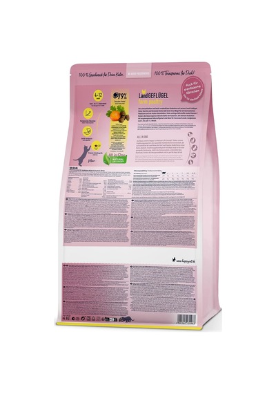 Land Geflügel Tavuklu Yavru Ve Genç Kedi Kuru Maması 4 Kg