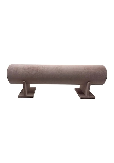Yerli Üretim Büyük Boy Süet Kumaş Pembe Renk 50 Cm Ayaklı Taç Standı Çok Renkli