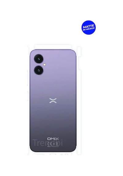 Omix X5 Mat Kaplama Arka Ve Yan Kaplayan Koruyucu Hd Film