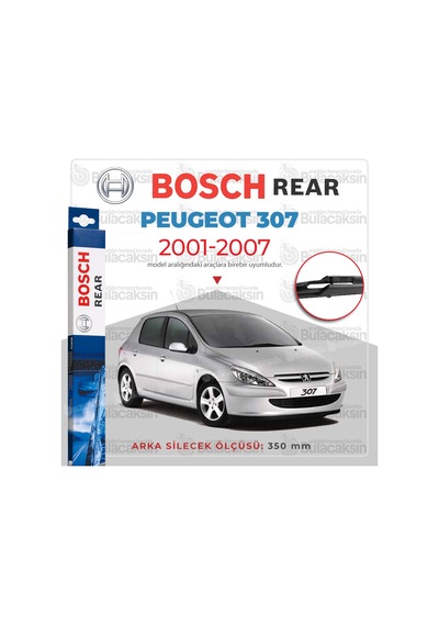 Bosch  Rear Peugeot 307 2001 - 2007 Arka Silecek - H353