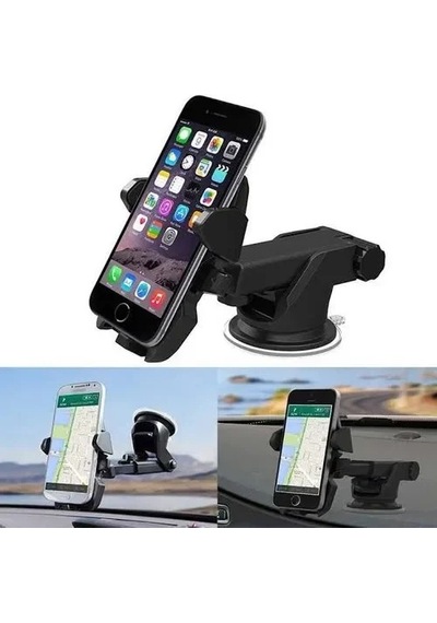 Long Neck One Touch Car Mount Araç İçi Telefonu Tutucu Çok Renkli