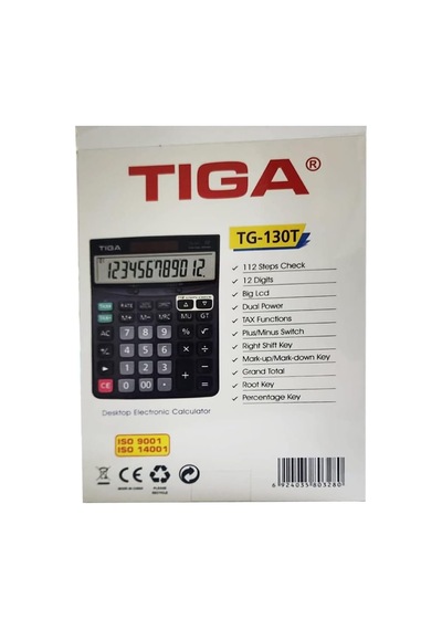 Tr Tiga Cx-130t 12 Haneli Hesap Makinesi Genel