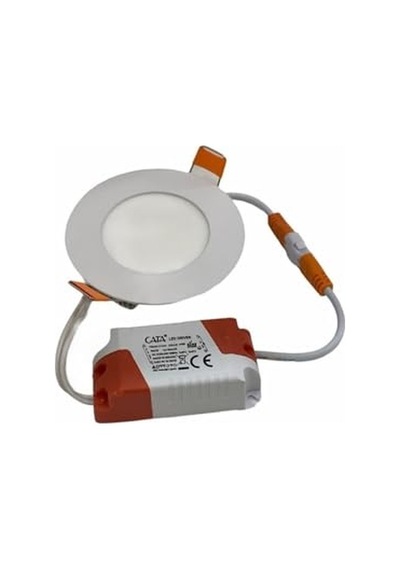 Ayrex Cata Ct-5144 3w Günışığı Led Panel Spot Metal Kasa - 10 Adet Diğer