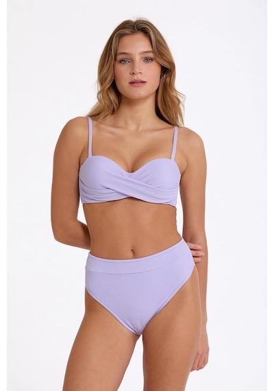 Angbutik Argento 1478-3043 Double Push-up Bikini Takımı Lila