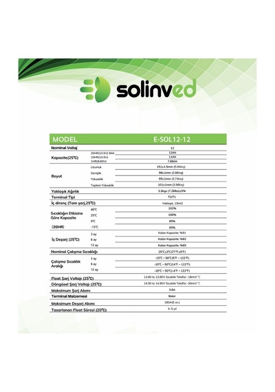 12v 12ah Ups Ve Alarm Aküsü 10 Adet