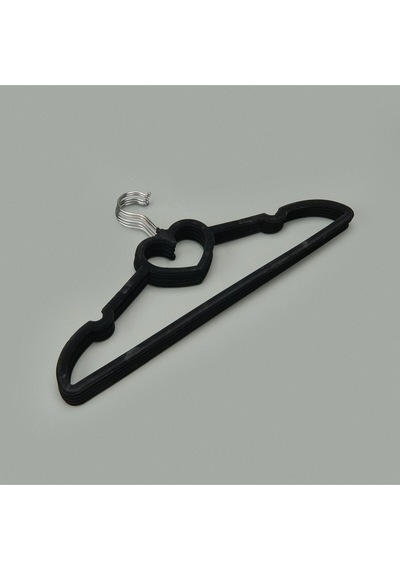 5'li Kadife Askı - Asorti - 42 Cm Belirtilmemiş Çok Renkli Tr Diğer