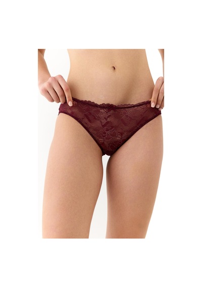 Amarelle Roma Bordo Full Dantel Slip Külot